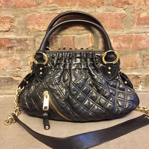 Marc Jacobs Cecilia Black Quilted Bag